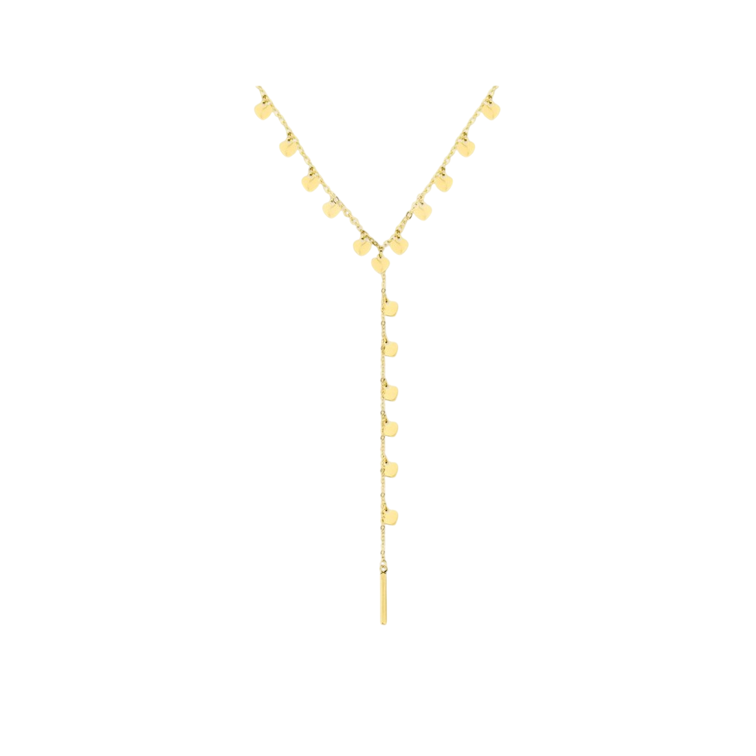 Collar mini corazones