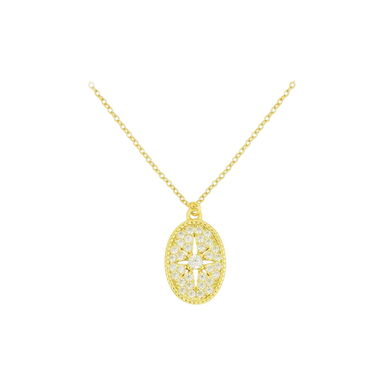 Collar de Estrella con circonitas