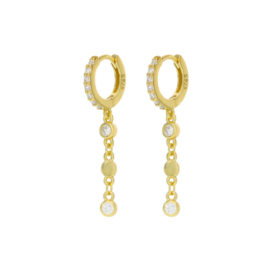 Pendientes de cadena y chatones